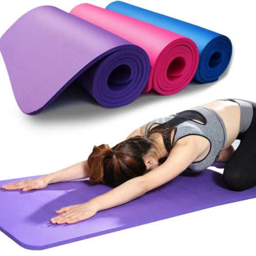 saltea yoga antiderapanta 3-6 mm din spuma pentru fitness pilates si exercitii gimnastica