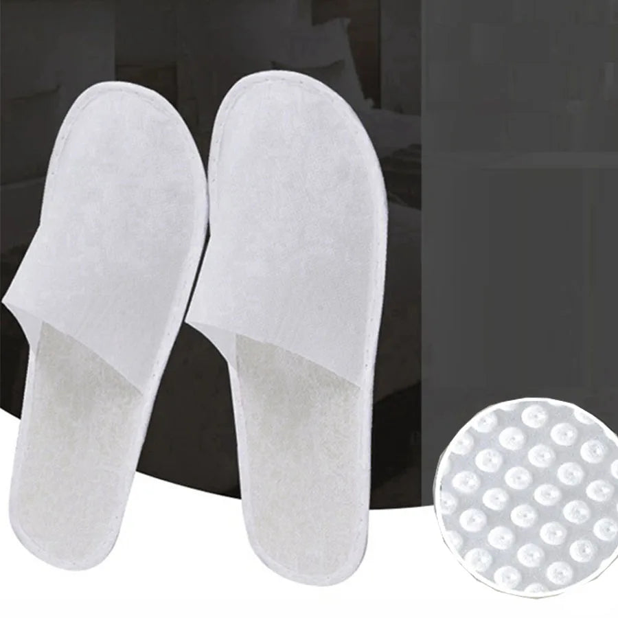 Papuci de unica folosinta antiderapanti – papuci comozi pentru baie, hotel si SPA set 1-20 buc