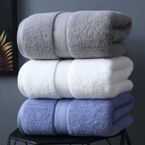 prosop baie din bumbac 100% mare moale si absorbant pentru casa hotel si spa