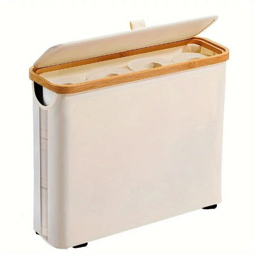 Cos hartie igienica cu capac – organizator baie impermeabil, design modern, plastic premium