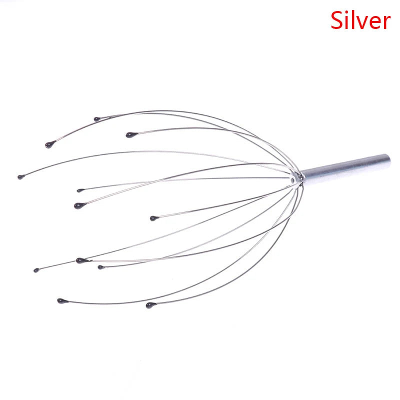 Masaj scalp tip octopus – aparat manual pentru cap si gat anti stres si relaxare