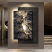 Aplica LED decorativa cu efect tablou – lampa perete moderna pentru living, hol si dormitor