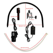 sistem head spa cu pompa si efect cascada