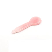 Placa Gua Sha cuart roz ingrijire ten – masaj facial corporal anti-rid, lifting natural