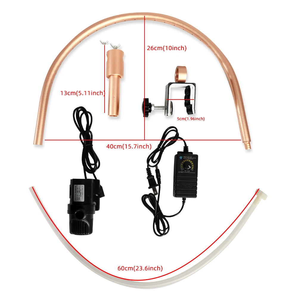 Sistem head spa cu pompa si efect cascada – dispozitiv masaj scalp pentru salon si acasa