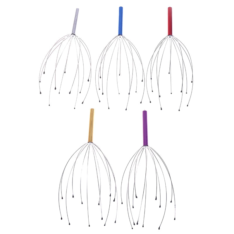 Masaj scalp tip octopus – aparat manual pentru cap si gat anti stres si relaxare