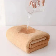 Set 2 prosoape baie super absorbante coral velvet – moi si pufoase pentru casa, hotel si SPA