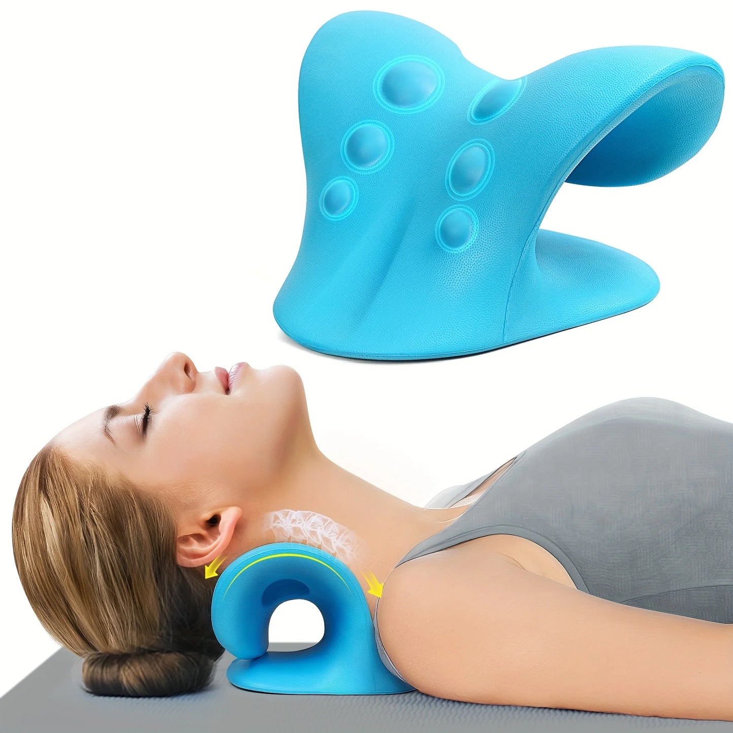 Suport cervical gat si umeri – aliniere coloana si relaxare musculatura, ergonomic