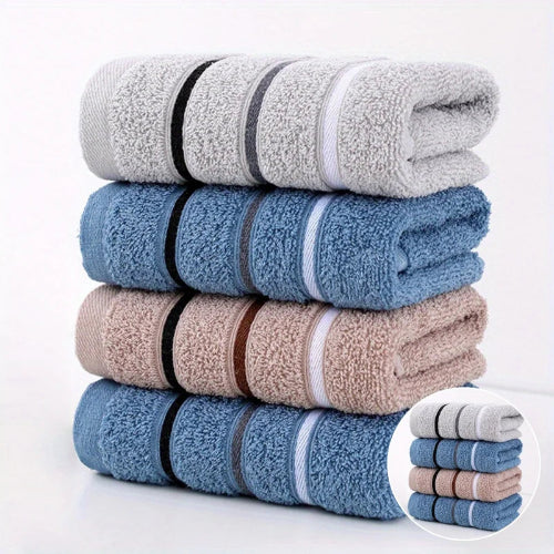 set prosoape din bumbac 100% moi si absorbante pentru baie casa sau camping in culori variate