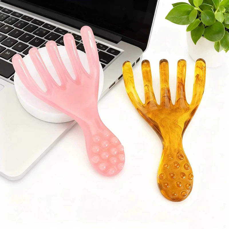 Masaj cap si corp manual – aparat scalp relaxare profunda si reducere stres