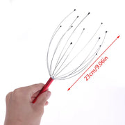 Masaj scalp tip octopus – aparat manual pentru cap si gat anti stres si relaxare