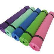 Saltea yoga antiderapanta 3-6mm – fitness spuma pentru exercitii, pilates si gimnastica