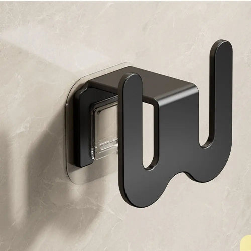 Suport papuci baie perete fara gaurire – organizator incaltaminte multifunctional, inox