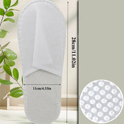 Papuci de unica folosinta antiderapanti – papuci comozi pentru baie, hotel si SPA set 1-20 buc