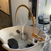 Sistem head spa cu pompa si efect cascada – dispozitiv masaj scalp pentru salon si acasa