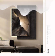 Aplica LED decorativa cu efect tablou – lampa perete moderna pentru living, hol si dormitor