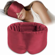 masca de dormit din matase de dud 100% fara presiune pentru somn confortabil si protectia pielii