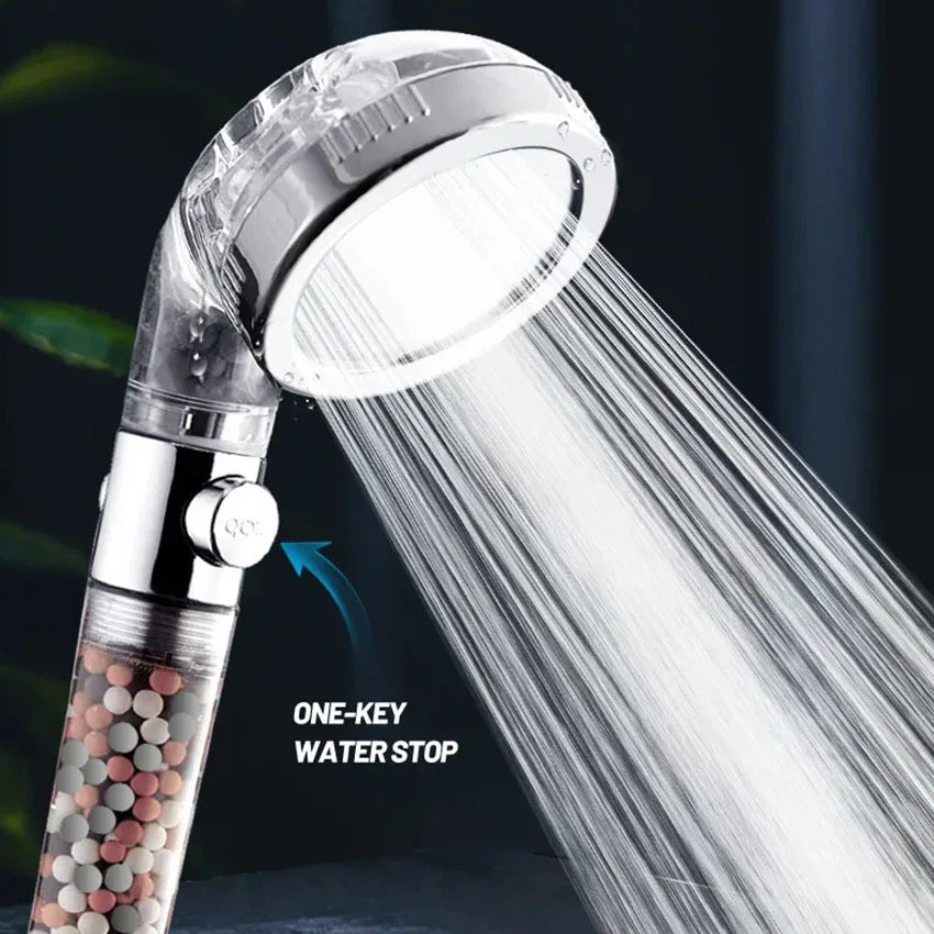 Cap dus cu 3 functii si filtru – para dus presiune mare si economisire apa