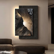 Aplica LED decorativa cu efect tablou – lampa perete moderna pentru living, hol si dormitor