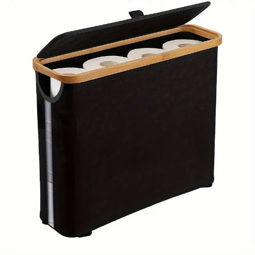 Cos hartie igienica cu capac – organizator baie impermeabil, design modern, plastic premium