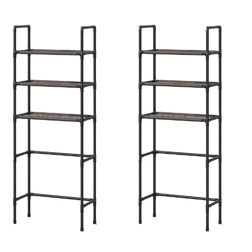 Raft baie peste toaleta 3 niveluri – organizator multifunctional economisire spatiu