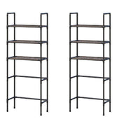 Raft baie peste toaleta 3 niveluri – organizator multifunctional economisire spatiu