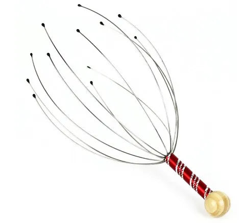 Masaj scalp tip octopus – aparat manual pentru cap si gat anti stres si relaxare