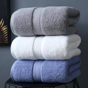 prosop baie din bumbac 100% mare moale si absorbant pentru casa hotel si spa
