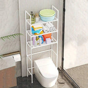 Raft baie peste toaleta 3 niveluri – organizator multifunctional economisire spatiu