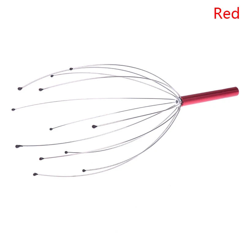 Masaj scalp tip octopus – aparat manual pentru cap si gat anti stres si relaxare
