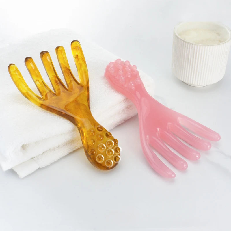 Masaj cap si corp manual – aparat scalp relaxare profunda si reducere stres