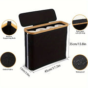Cos hartie igienica cu capac – organizator baie impermeabil, design modern, plastic premium