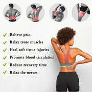Rola masaj lemn pentru corp – trigger point gat, spate, picioare si relaxare
