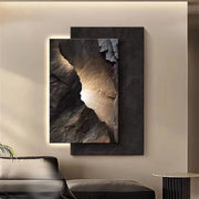 Aplica LED decorativa cu efect tablou – lampa perete moderna pentru living, hol si dormitor