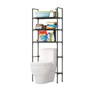 Raft baie peste toaleta 3 niveluri – organizator multifunctional economisire spatiu