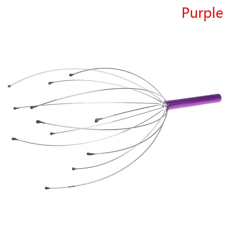 Masaj scalp tip octopus – aparat manual pentru cap si gat anti stres si relaxare