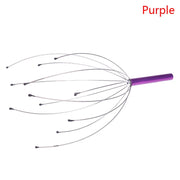 Masaj scalp tip octopus – aparat manual pentru cap si gat anti stres si relaxare
