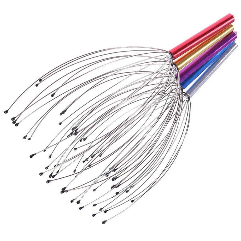 Masaj scalp tip octopus – aparat manual pentru cap si gat anti stres si relaxare